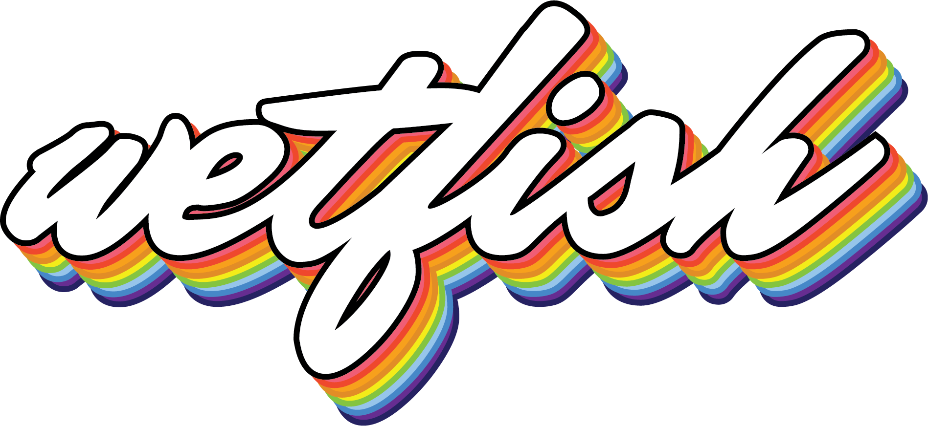 Wetfish Rainbow Logo 